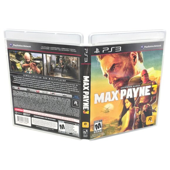 Max Payne 3 PS3 Game Complete With Case Manual & Disc Tested - Picture 6 of 6